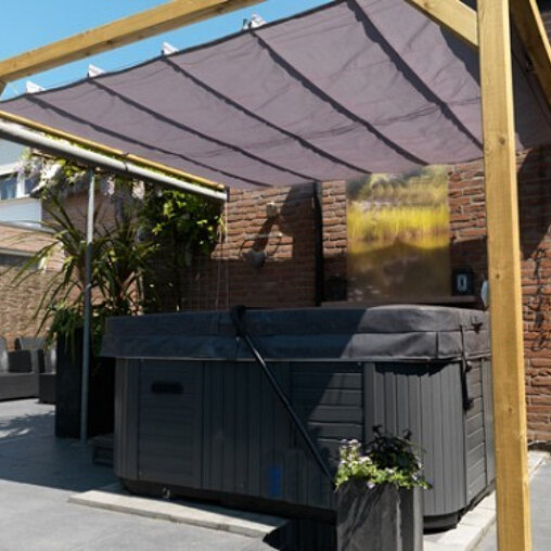 Pergola 'Wall 1' 2,9 x 4 meter